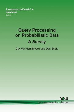 Query Processing on Probabilistic Data