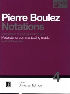 Cover Pierre Boulez: Notations