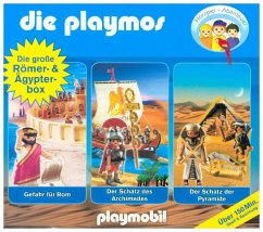 Die Playmos - Die große Römer- und Ägypter-Box - Rost, Simon X.;Fickel, Florian