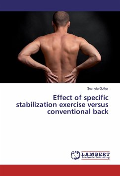 Effect of specific stabilization exercise versus conventional back - Golhar, Sucheta