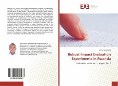 Robust Impact Evaluation Experiments in Rwanda - Mwitirehe, Janvier