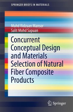 Concurrent Conceptual Design and Materials Selection of Natural Fiber Composite Products - Mansor, Muhd Ridzuan;Mohd Sapuan, Salit