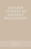 Oxford Studies in Ancient Philosophy, Volume 52 (eBook, ePUB)