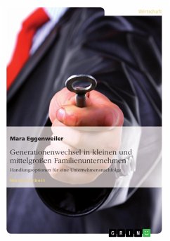 Generationenwechsel in kleinen und mittelgroßen Familienunternehmen (eBook, PDF)
