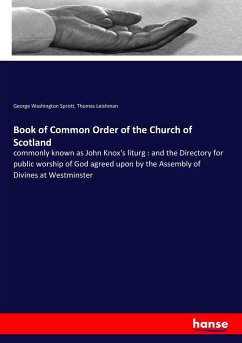 Book of Common Order of the Church of Scotland