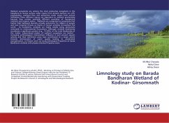Limnology study on Barada Bandharan Wetland of Kodinar- Girsomnath - Chavada, Mr.NIkul;Dave, Mehul;Desai, Abhay