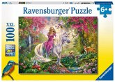 Ravensburger Kinderpuzzle - 10641 Magischer Ausritt - Fantasy-Puzzle für Kinder ab 6 Jahren, mit 100 Teilen im XXL-Format