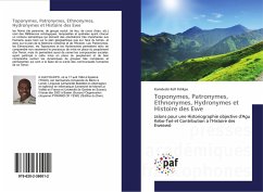 Cover Toponymes, Patronymes, Ethnonymes, Hydronymes et Histoire des Ewe