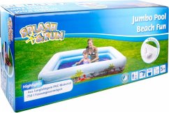 Splash & Fun Beach-Fun Jumbo Pool, 254 x 160 x 48 cm