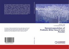 Nanoencapsulation of Probiotic Bitter Gourd Juice Powder