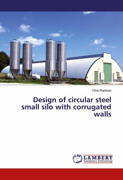 Design of circular steel small silo with corrugated walls