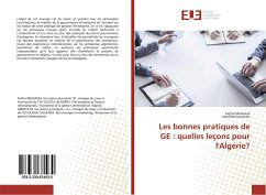 Cover Les bonnes pratiques de GE : quelles leçons pour l'Algérie?