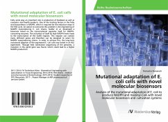 Mutational adaptation of E. coli cells with novel molecular biosensors - Kowarsch, Natascha