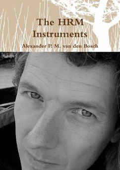 The HRM Instruments - Bosch, Alexander P. M. van den