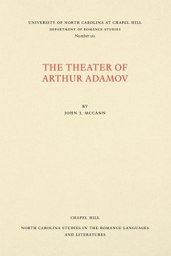 The Theater of Arthur Adamov - Mccann, John J.