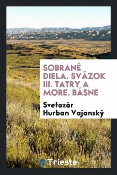 Cover Sobrané diela. Sväzok III. Tatry a more. Básne