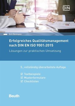 Erfolgreiches Qualitätsmanagement nach DIN EN ISO 9001:2015 - Reimann, Grit