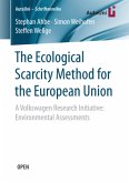 The Ecological Scarcity Method for the European Union