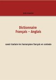 Dictionnaire Français - Anglais (eBook, ePUB)