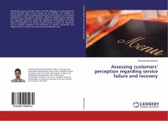 Assessing customers¿ perception regarding service failure and recovery