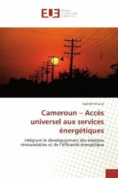 Cameroun - Accès universel aux services énergétiques - Tchatat, Gabriel