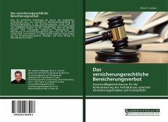 Das versicherungsrechtliche Bereicherungsverbot - Lontzen, Oliver A.