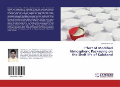 Effect of Modified Atmospheric Packaging on the Shelf life of Kalakand - Jain, Vishal Kumar