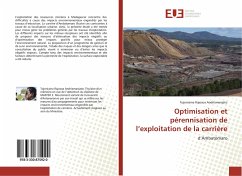 Optimisation et pérennisation de l¿exploitation de la carrière - Andriamanjato, Tojoniaina Rajosoa