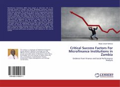 Critical Success Factors For Microfinance Institutions in Zambia