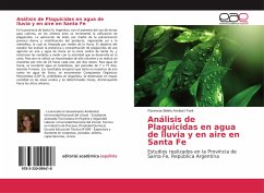 Análisis de Plaguicidas en agua de lluvia y en aire en Santa Fe - Ambort Font, Florencia Belén