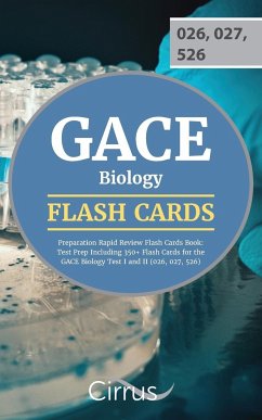 GACE Biology Preparation Rapid Review Flash Cards Book - Gace Biology Exam Prep Team