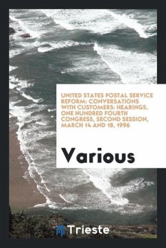 United States Postal Service reform