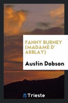 Fanny Burney (Madame d' Arblay)