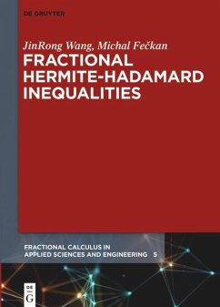 Fractional Hermite-Hadamard Inequalities - Wang, Jinrong;Feckan, Michal