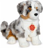 Teddy Hermann 91933 - Australian Shepherd sitzend, 30 cm, Hund, Plüschtier