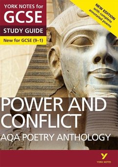 AQA Poetry Anthology - Power and Conflict: York Notes for GCSE everything you need to catch up, study and prepare for and 2023 and 2024 exams and assessments - Kemp, Beth