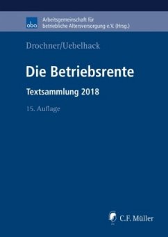 Die Betriebsrente - Drochner, Sabine; Uebelhack, Birgit
