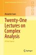 Twenty-One Lectures on Complex Analysis - Bild 1