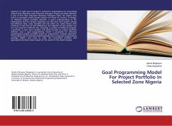 Goal Programming Model For Project Portfolio In Selected Zone Nigeria