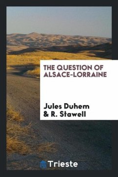 The question of Alsace-Lorraine