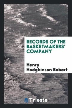Cover Records of the Basketmakers' company