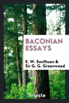 Baconian essays - Smithson, E. W.; Greenwood, G. G.