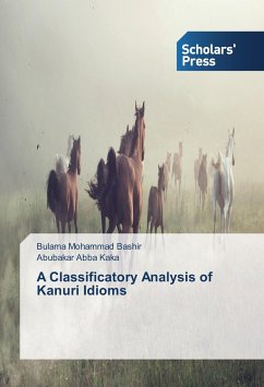 A Classificatory Analysis of Kanuri Idioms - Mohammad Bashir, Bulama;Abba Kaka, Abubakar