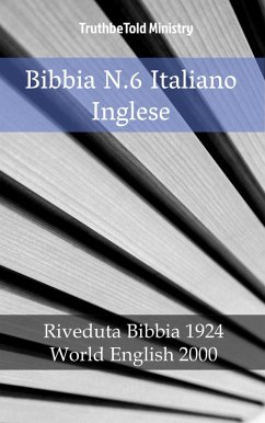 Cover Bibbia N.6 Italiano Inglese (eBook, ePUB)