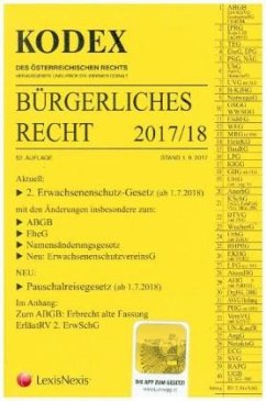 Cover KODEX Bürgerliches Recht 2017/18