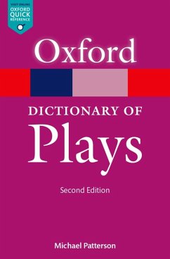The Oxford Dictionary of Plays (eBook, ePUB) - Patterson, Michael
