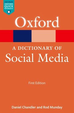 Cover A Dictionary of Social Media (eBook, ePUB)