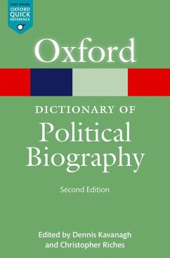Cover A Dictionary of Political Biography (eBook, ePUB)
