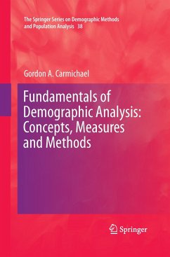 Fundamentals of Demographic Analysis: Concepts, Measures and Methods - Carmichael, Gordon A.