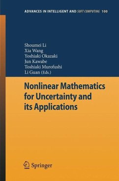 Nonlinear Mathematics for Uncertainty and its Applications